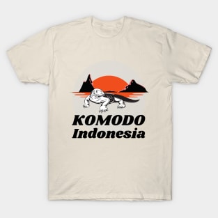 Komodo Indonesia, Komodo Dragon Diving T-Shirt